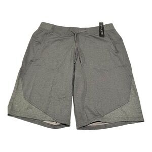 NWT Hylete Flexion II‎ Men's XXL Heather Gray Athletic Training Shorts